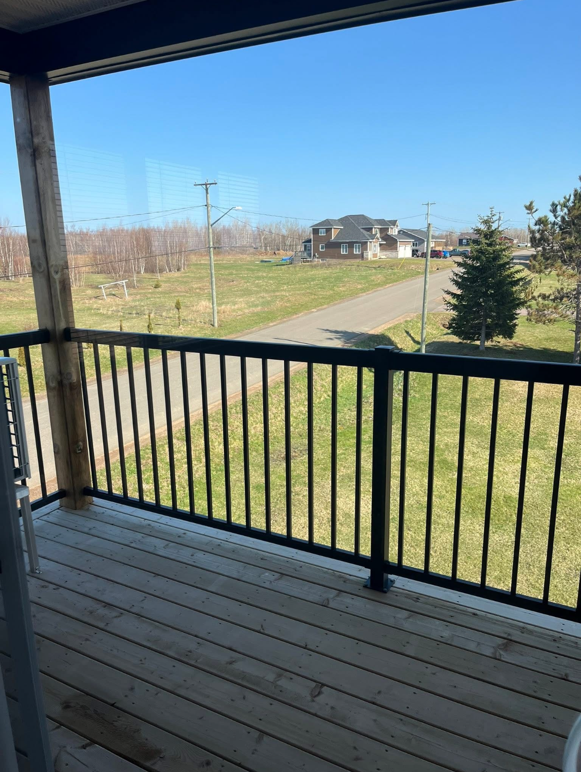 Balcony view from a 204 Bellevue Heights unit