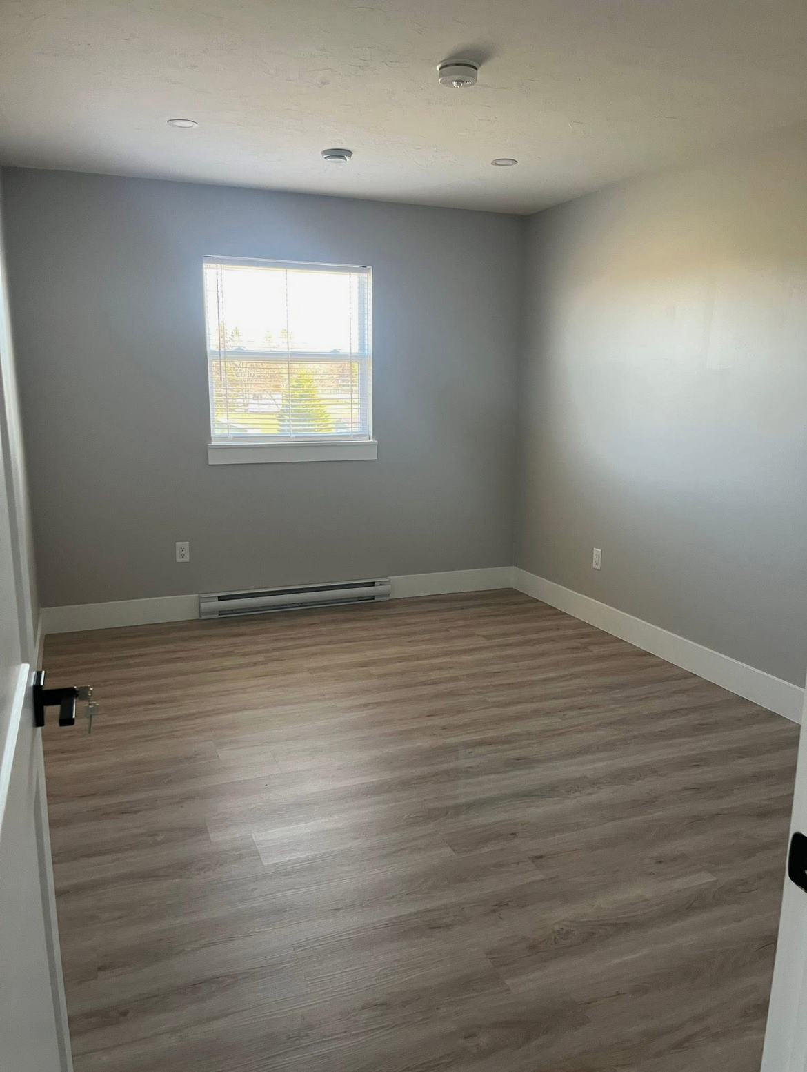 Bedroom in a 204 Bellevue Heights unit