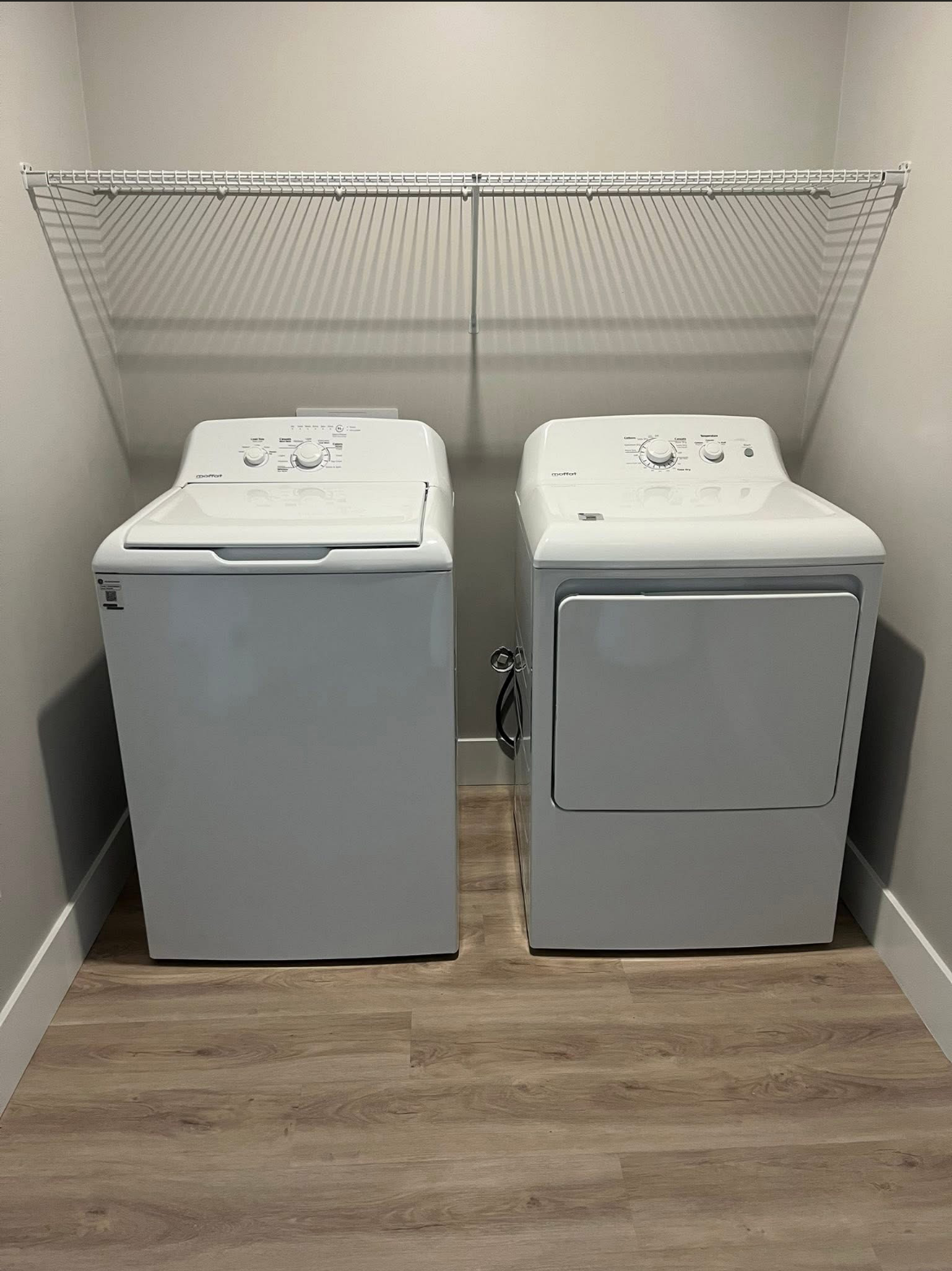 Washer and dryer in a 204 Bellevue Heights unit